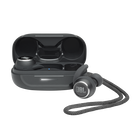 JBL Reflect Mini NC - Black - Waterproof true wireless Noise Cancelling sport earbuds - Hero